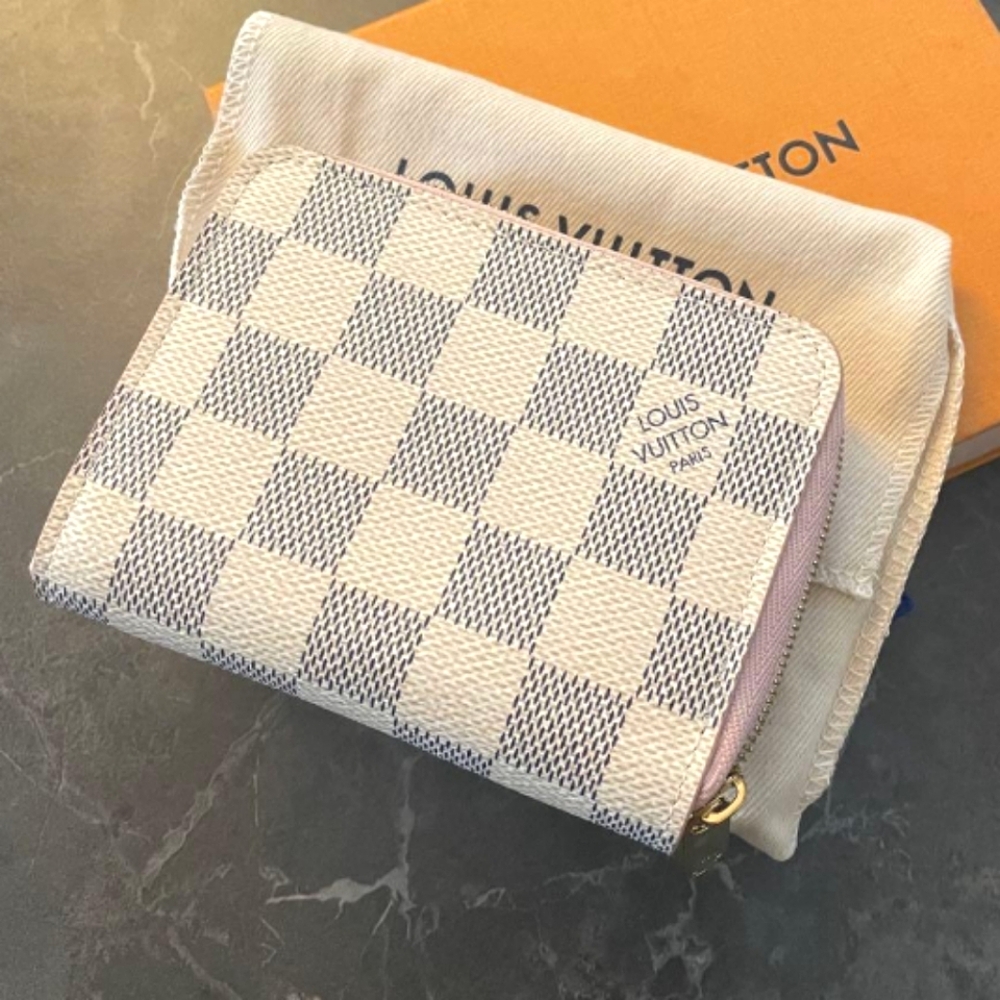 Louis Vuitton Damier Azur Zippy Coin Purse